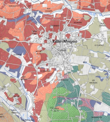 Carte des sols