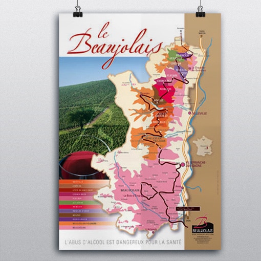 Carte Du Beaujolais Avec Trace Route Des Vins Portail Beaujolais Carte Du Beaujolais Avec Trace Route Des Vins Portail Beaujolais