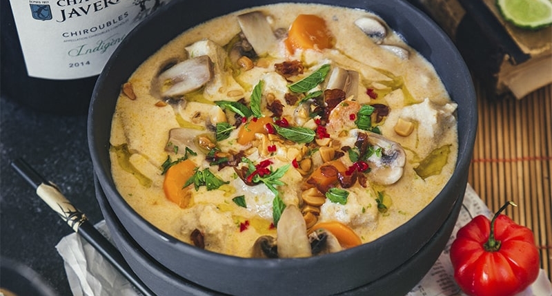 Blanquette de veau à la Thaï