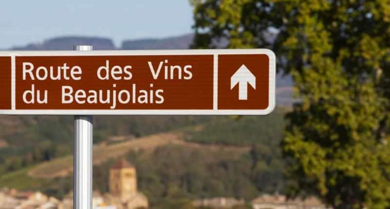 La route des vins du Beaujolais