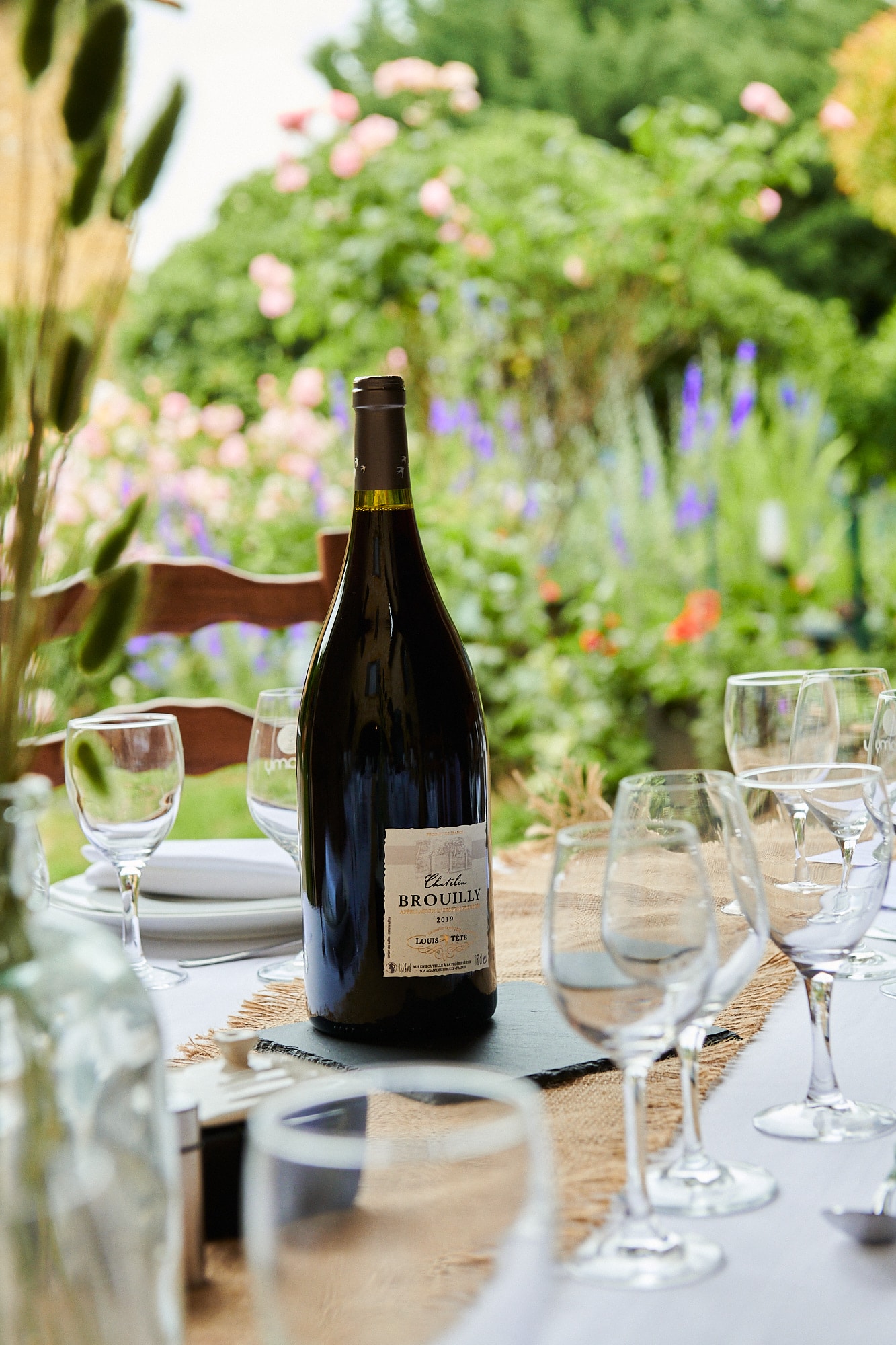 Tablées en plein air au cœur du Beaujolais