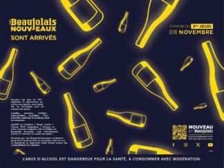 Placemat Beaujolais Nouveaux - pack of 100 copies