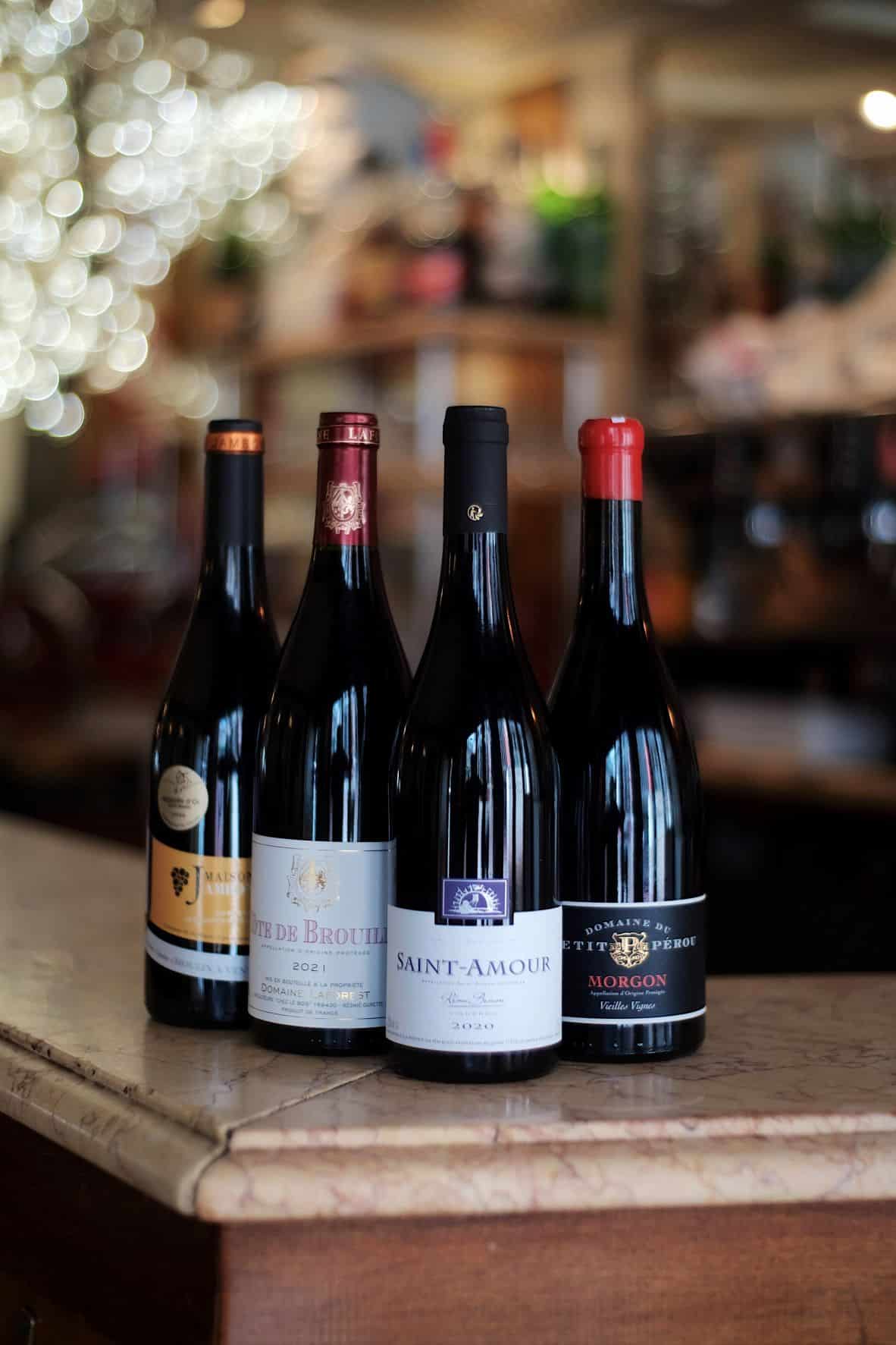 Cuvées de Beaujolais à l'honneur à La Tute, Paris