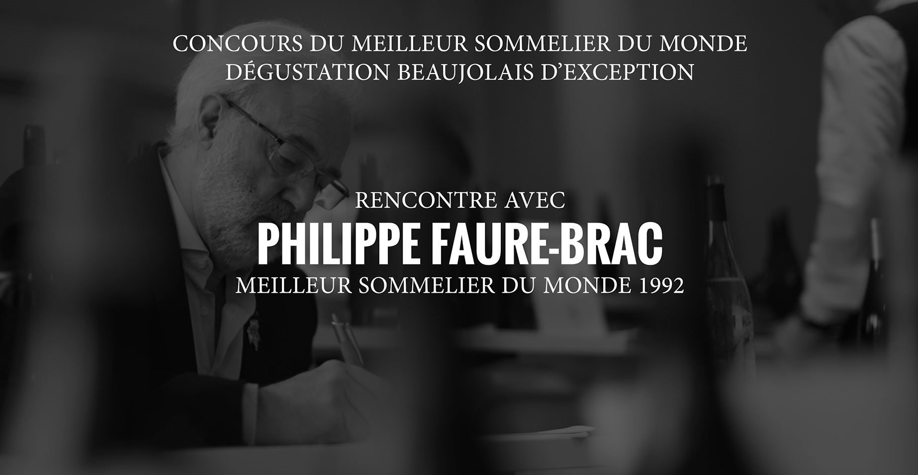 Rencontre avec Philippe Faure-Brac, sommelier