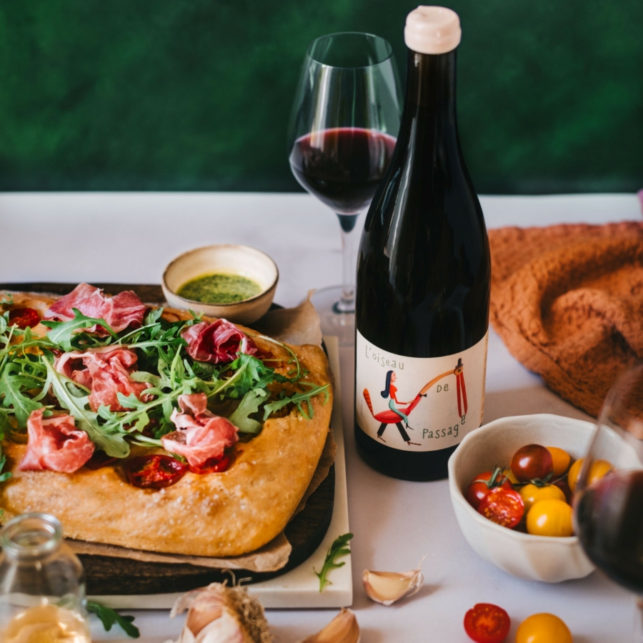 Focaccia et Côte de Brouilly
