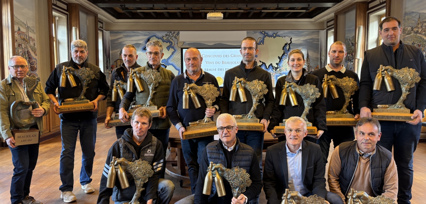 Concours des Grands Vins du Beaujolais 2026 : les 14 trophées ont été remis