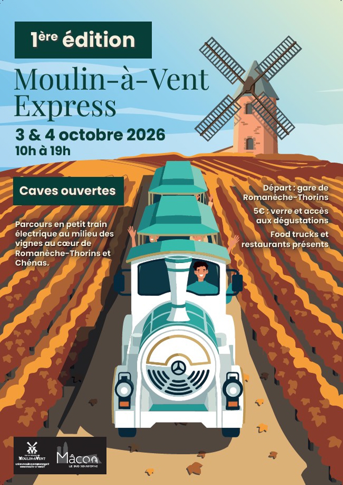 Affiche Moulin-à-Vent express